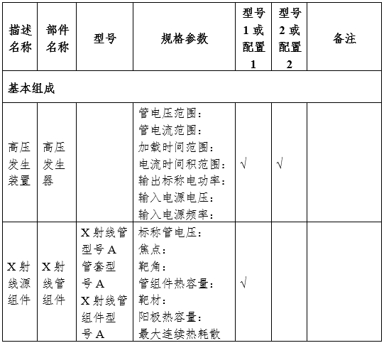 攝影X射線機(jī)注冊審查指導(dǎo)原則（2024年修訂版）（2024年第19號(hào)）(圖4)